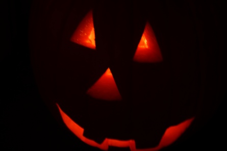 Halloween Pumpkin Jack-O'-Lantern Lighted