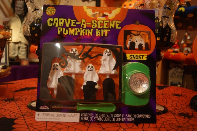 Pumpkin Pro Carve-a-Scene Pumpkin Kit with Ghosts and Graveyard