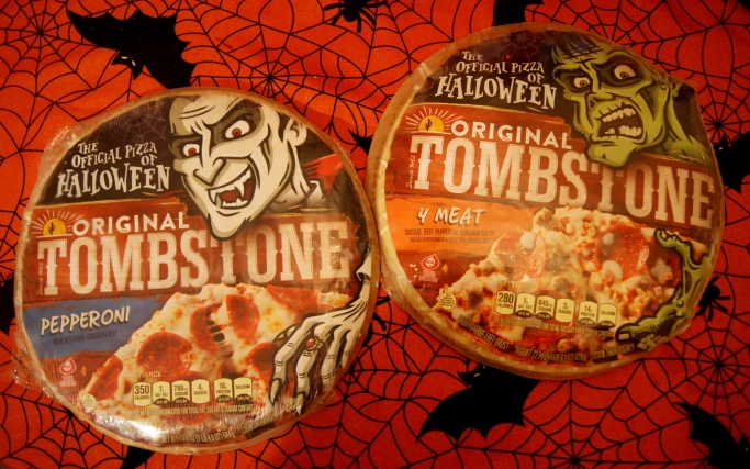 Tombstone Halloween Pizza